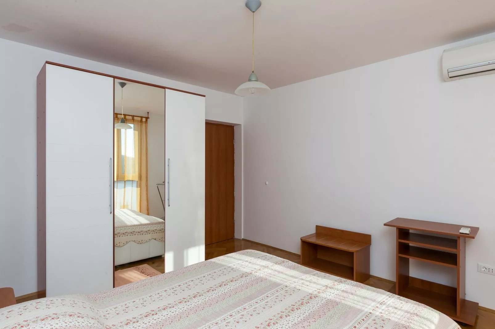 Apartment Ventula - Two Bedroom Apartment with Sea View-Bedroom