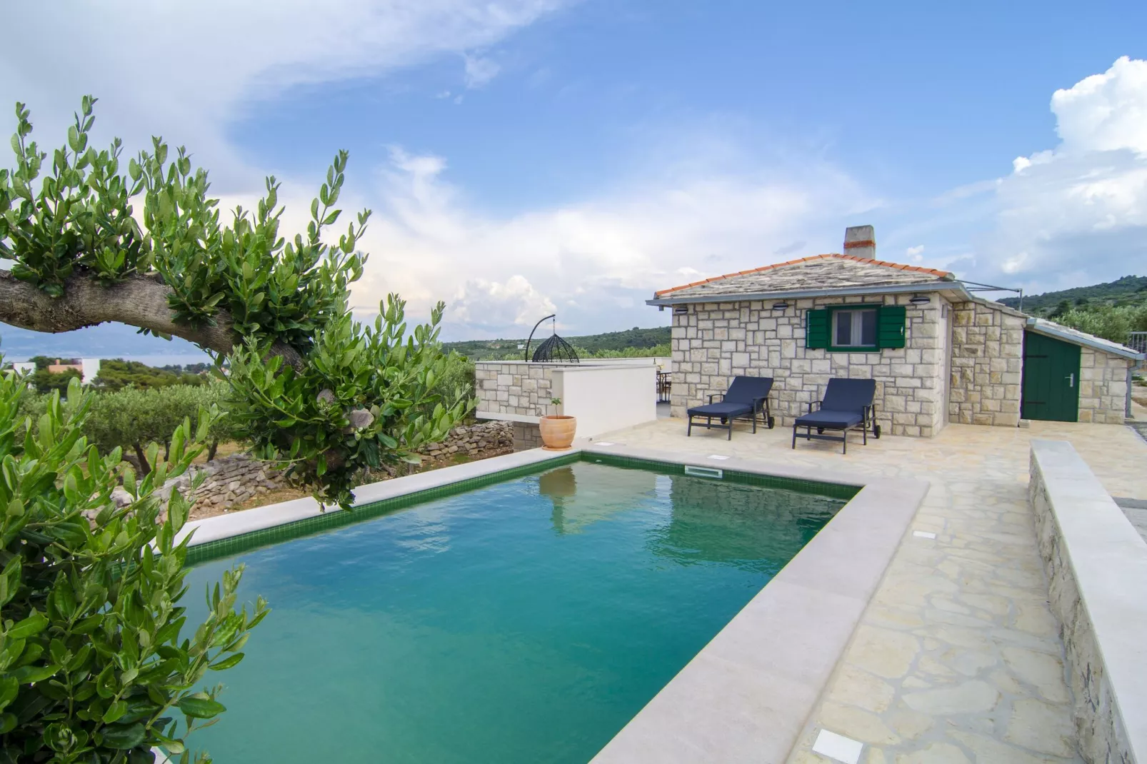 Holiday Home Bliss - Holiday Home with Outdoor Pool and Sea View (ST)-Pool