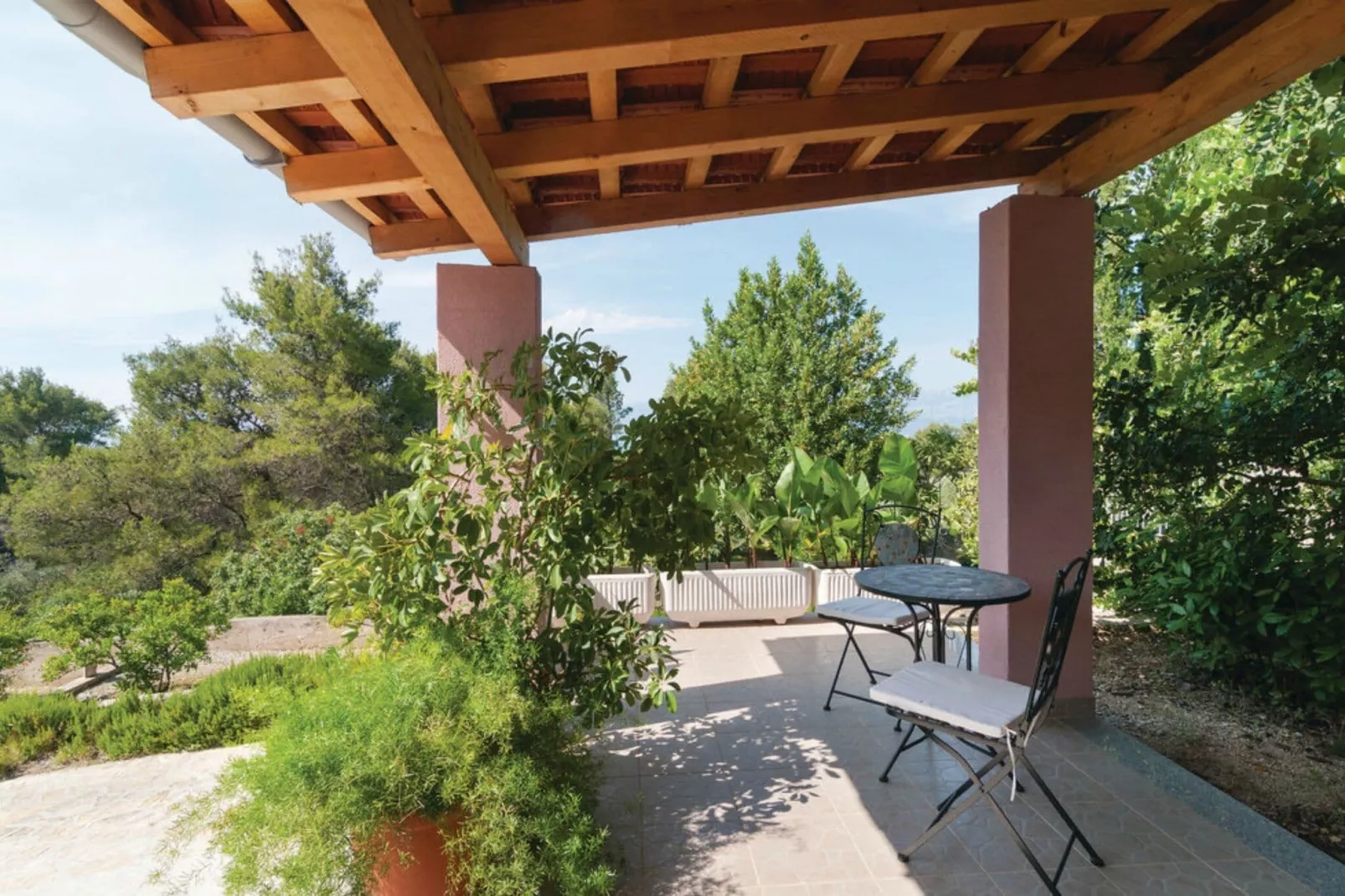 Holiday Home Blossom - Four Bedroom Holiday Home with Outdoor Pool and Jacuzzi - (ST)-Terrasse