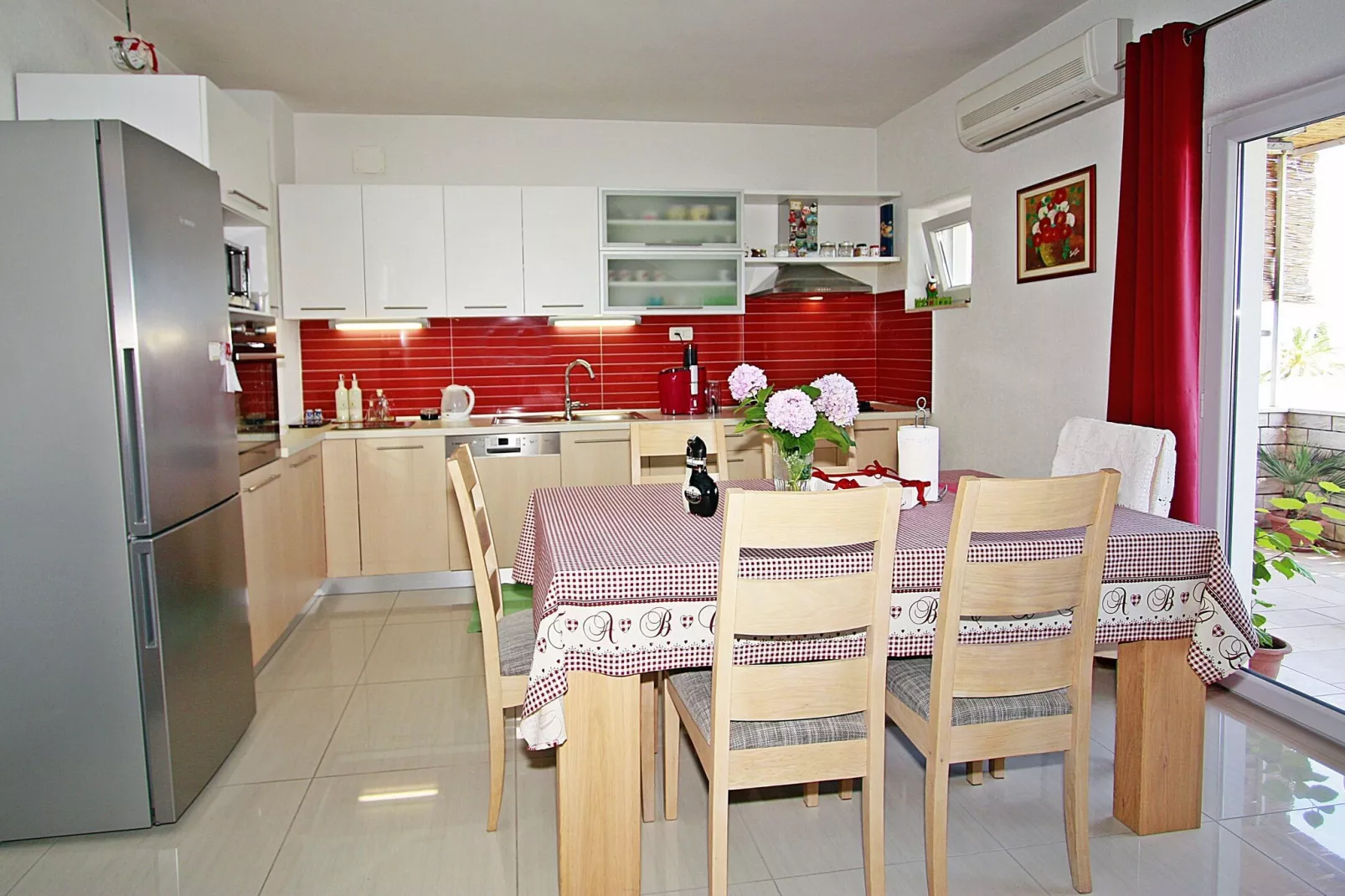 Apartments Martić - Four Bedroom Apartment with Terrace and Sea View - (ST)-Kitchen