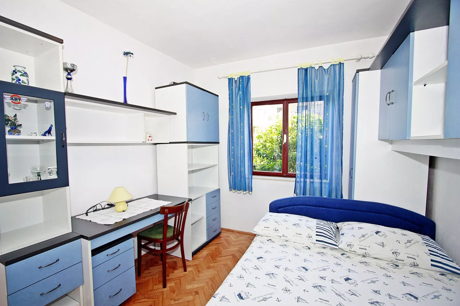 Apartments Martić - Four Bedroom Apartment with Terrace and Sea View - (ST)-Bedroom