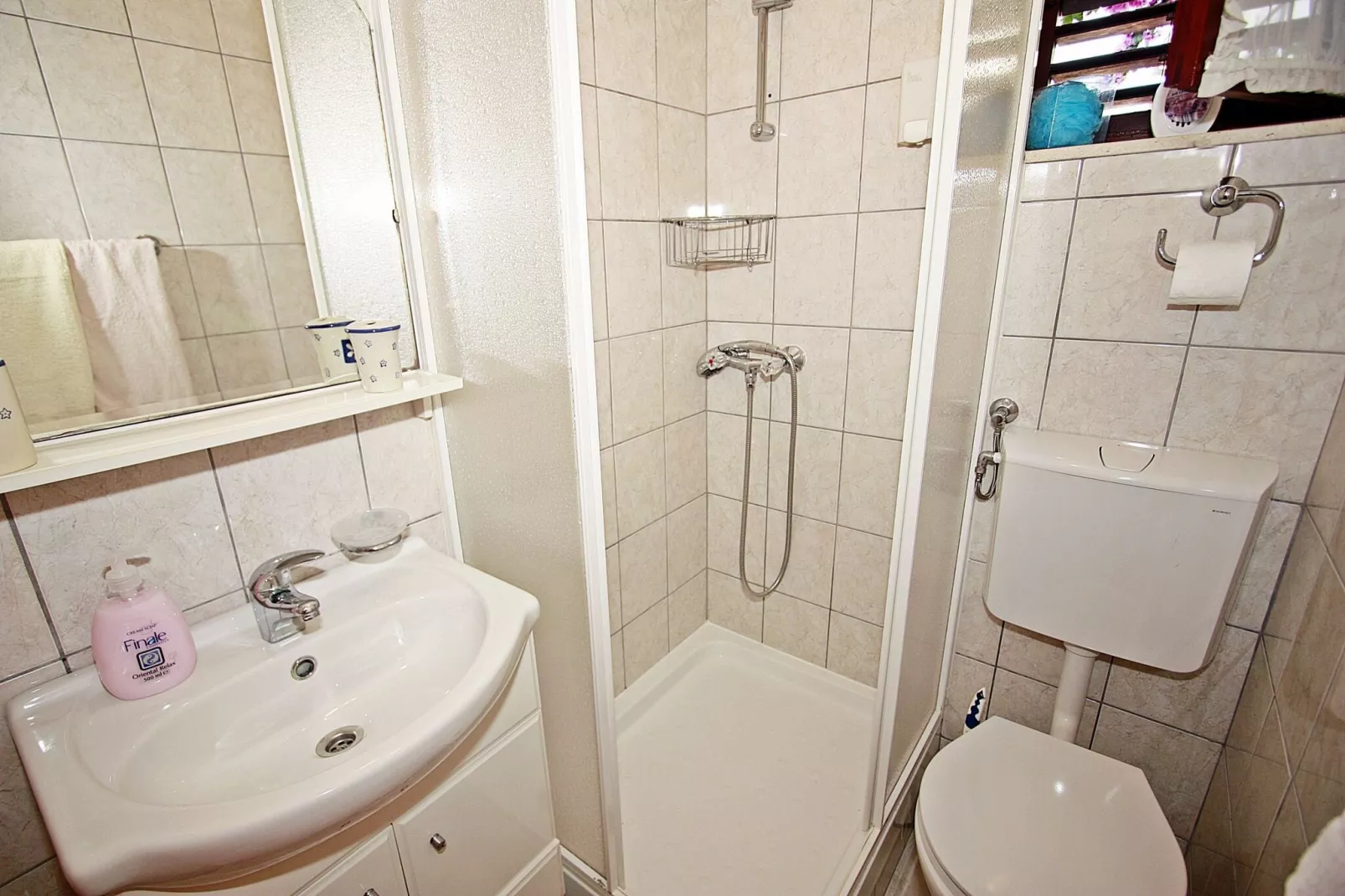 Apartments Martić - Four Bedroom Apartment with Terrace and Sea View - (ST)-Bathroom