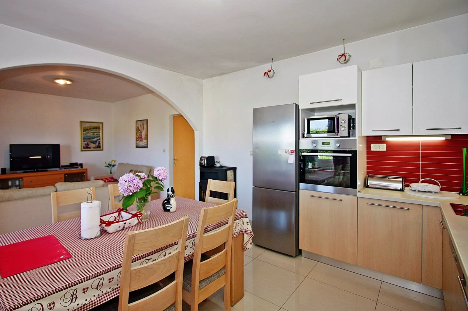 Apartments Martić - Four Bedroom Apartment with Terrace and Sea View - (ST)-Indoor