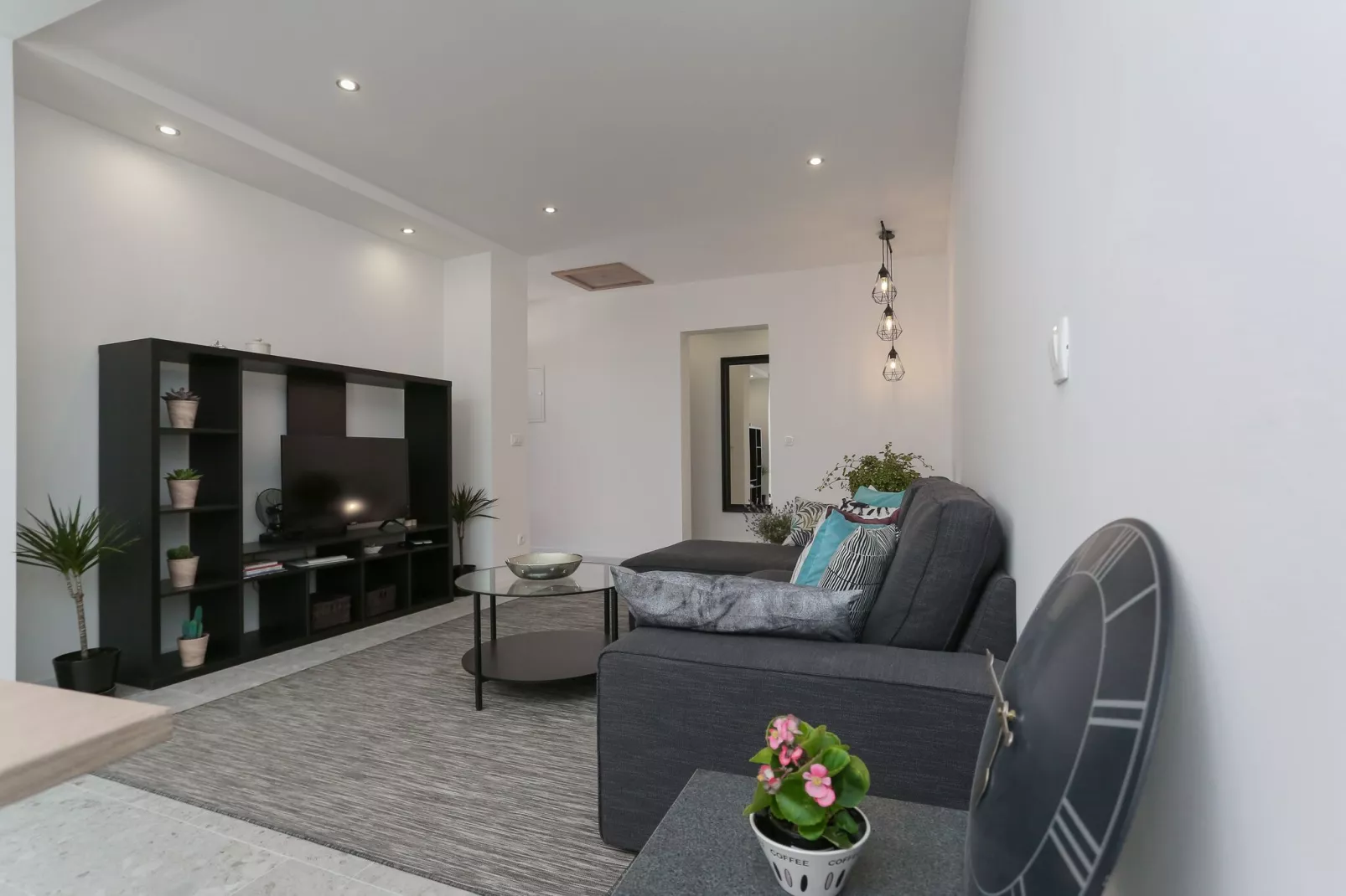Apartments Martić - Three Bedroom Apartment with Balconies and Sea View - (ST)-Living room