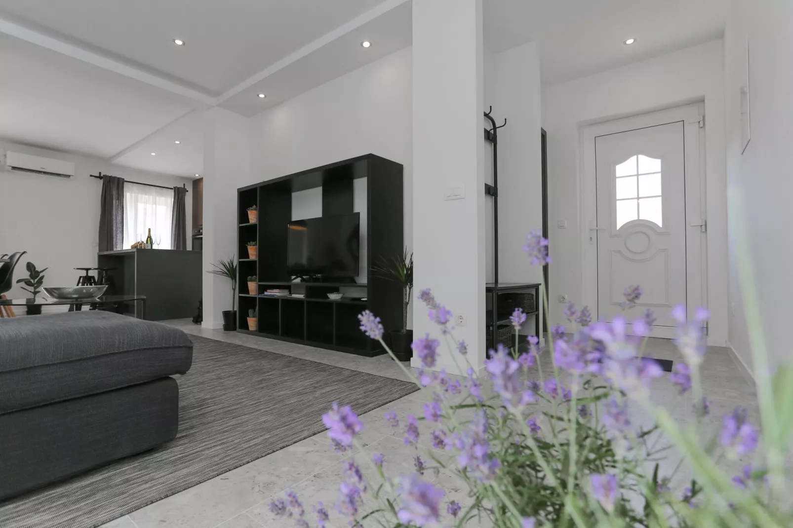 Apartments Martić - Three Bedroom Apartment with Balconies and Sea View - (ST)-Living room