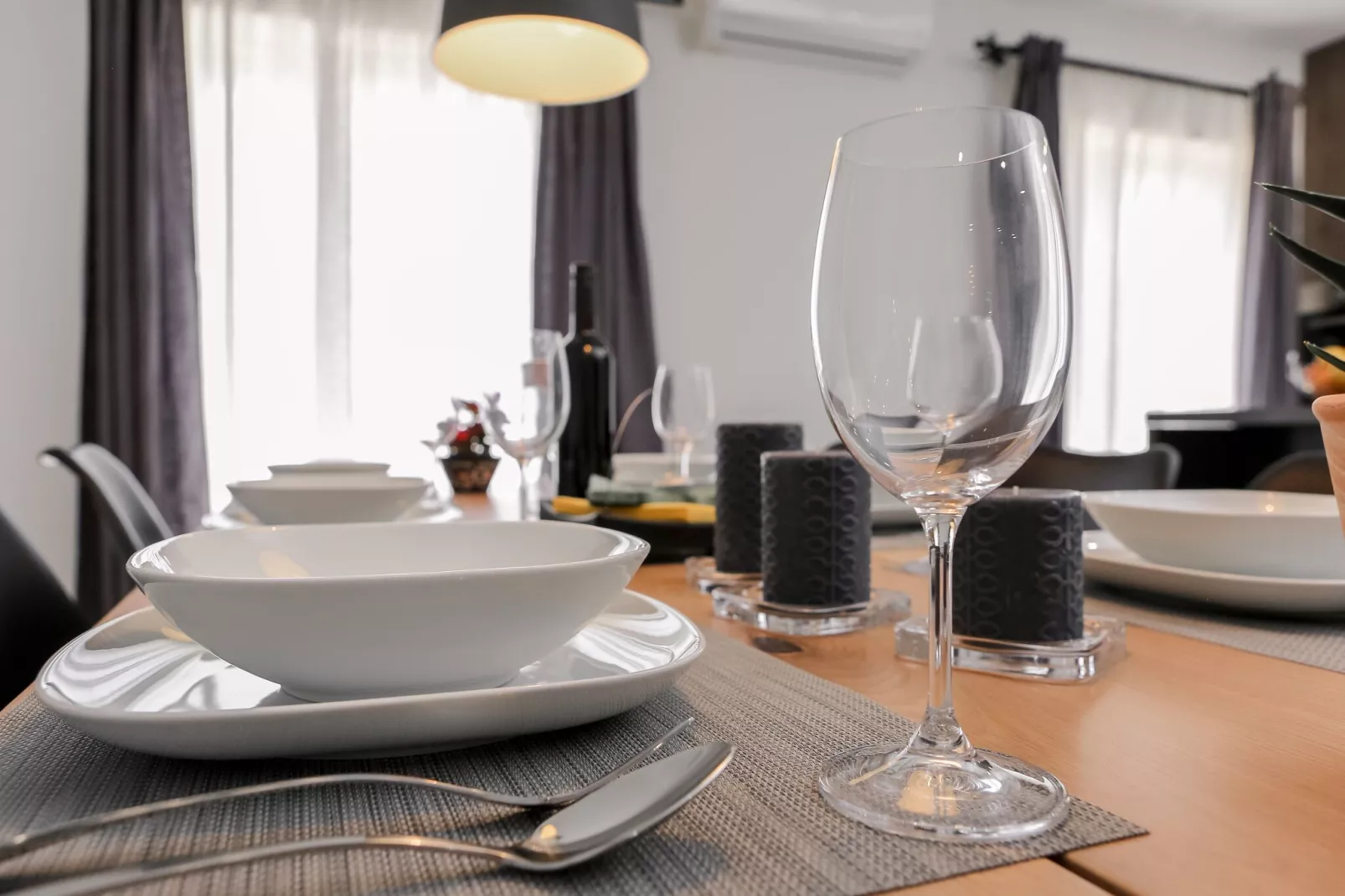 Apartments Martić - Three Bedroom Apartment with Balconies and Sea View - (ST)-Dining room