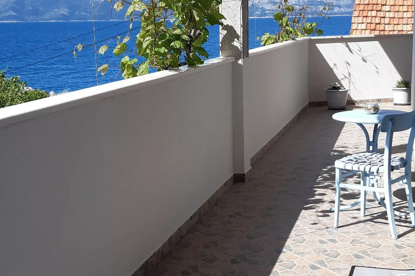 Apartments Cumbelic - One Bedroom Apartment with Balcony and Sea View A1-Balcon-terrasse