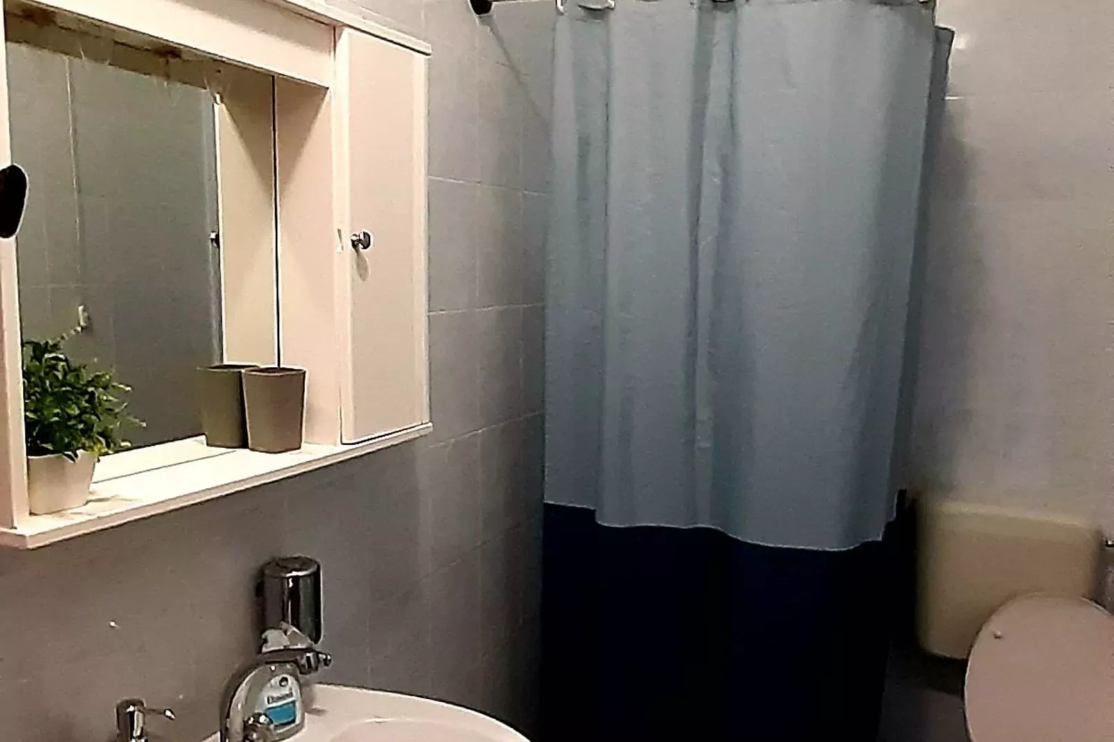 Apartments Cumbelic - One Bedroom Apartment with Balcony and Sea View A3-Bathroom