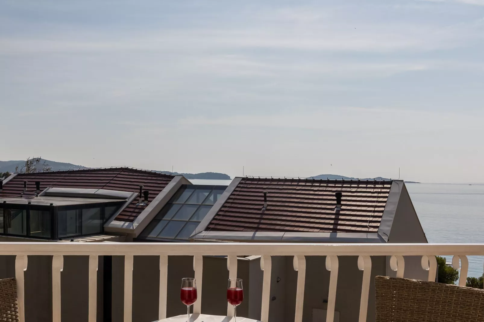 Rooms Tupina by Paulina - Comfort Double Room with Balcony and Sea View (Room 1)-View