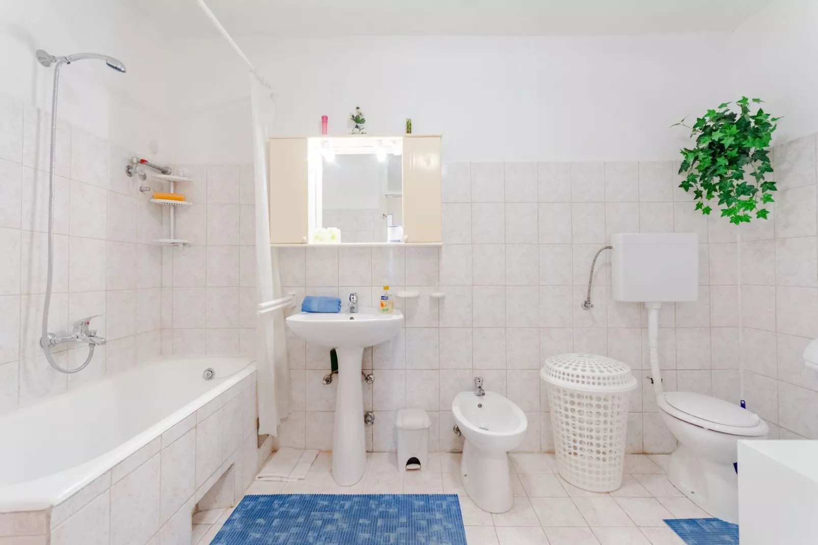 Apartment Sea Star - Three-Bedroom Apartment with Pool and Sea View-Badezimmer
