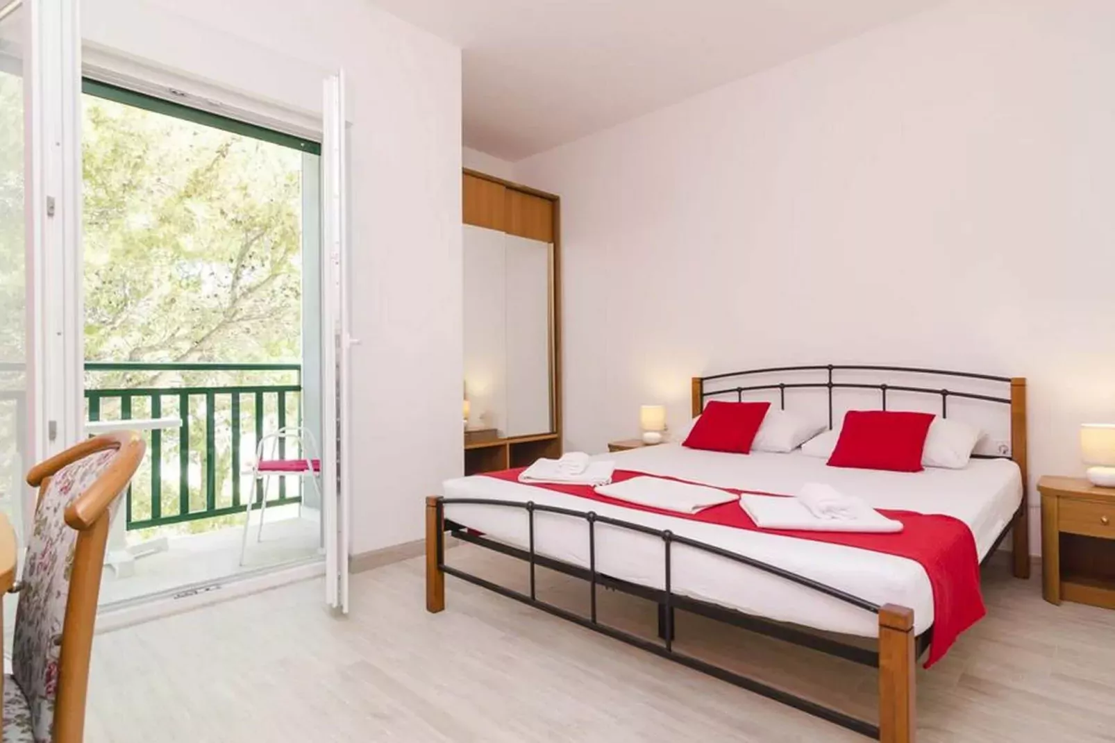 Apartments Matuško Mljet  - One Bedroom Apartment with Balcony and Sea View-Chambre