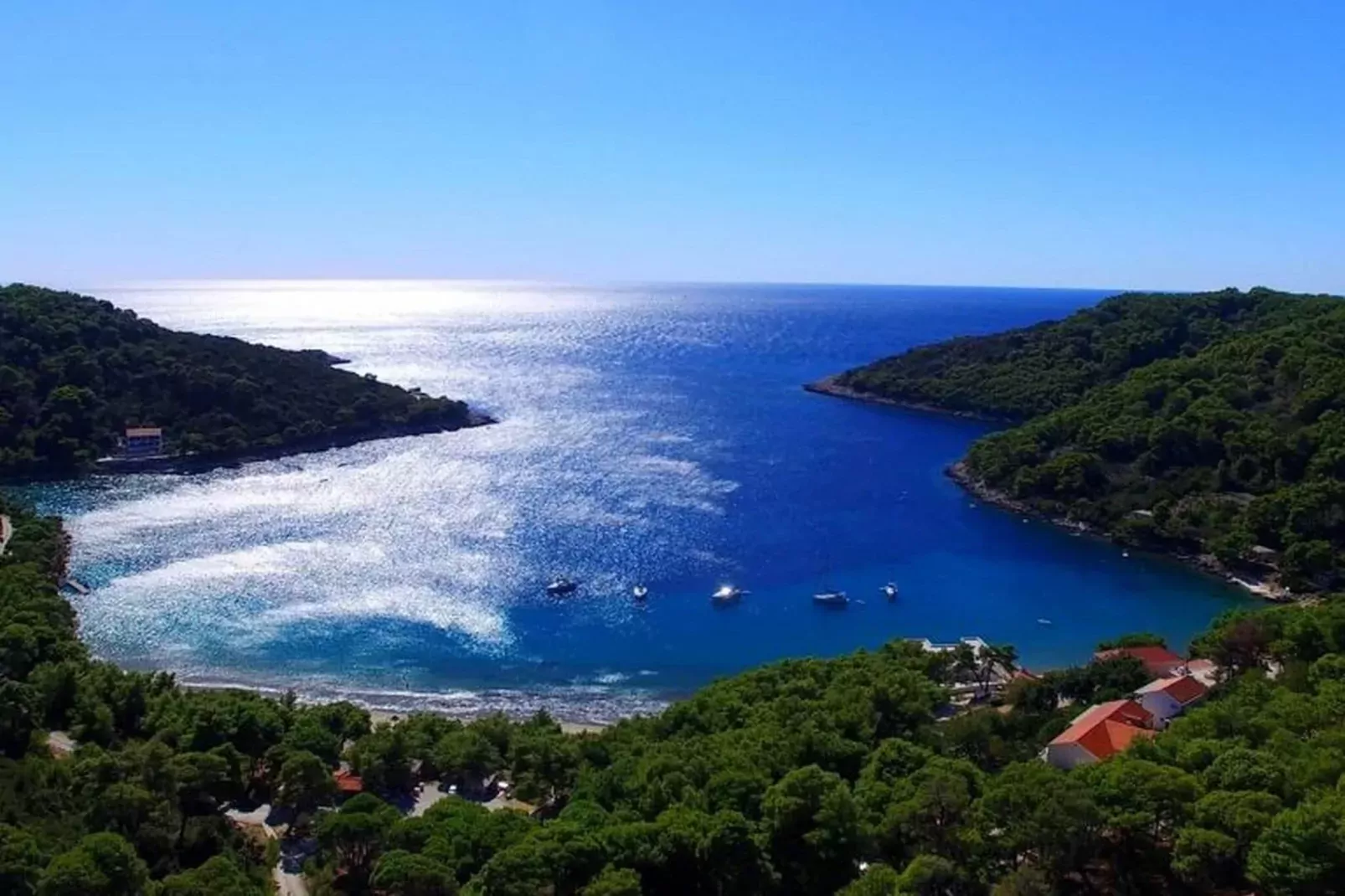 Apartments Matuško Mljet  - One Bedroom Apartment with Balcony and Sea View-Vue