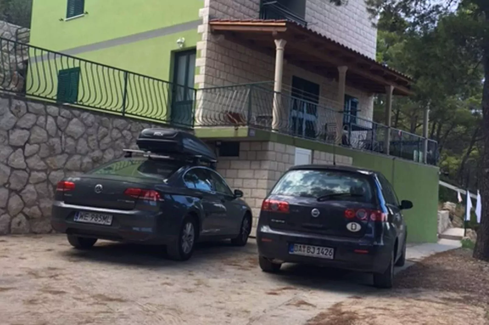 Apartments Matuško Mljet  - One Bedroom Apartment with Balcony and Sea View-Stationnement