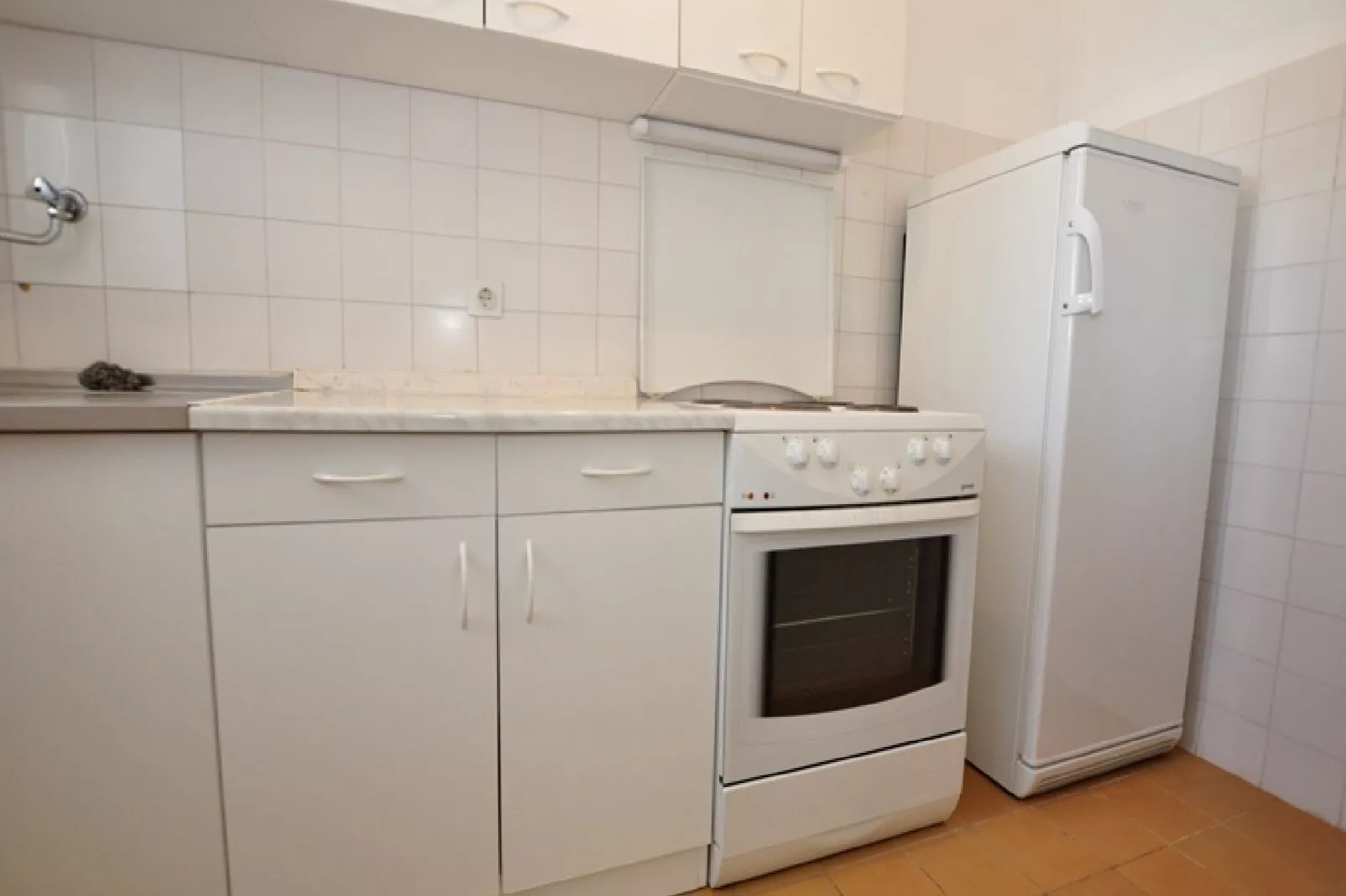 House Karlo Apartments - One-Bedroom Apartment with Terrace and Sea View (A1)-Kitchen