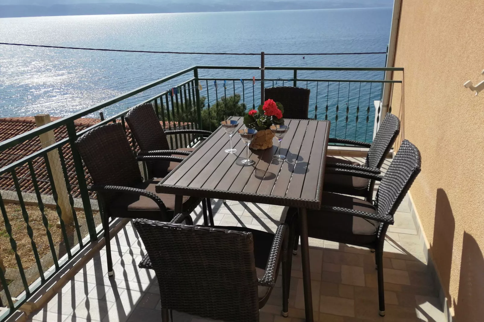 House Karlo Apartments - One-Bedroom Apartment with Balcony (A4)-Balcon-terrasse