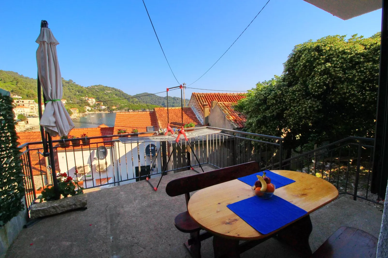 Apartment Mambo , Mljet - Duplex Apartment with Terrace and Sea View-Terrace