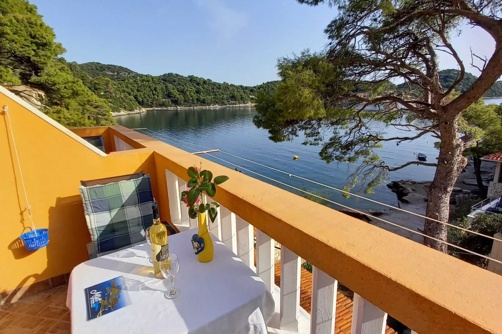 Apartments Vinko Mljet- One-Bedroom Apartment with Terrace (A4)-View