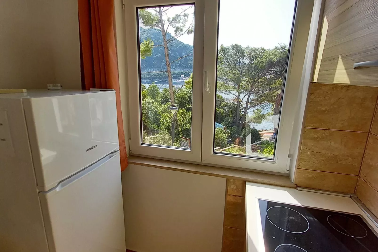 Apartments Vinko Mljet- One-Bedroom Apartment with Terrace (A5)-Kitchen