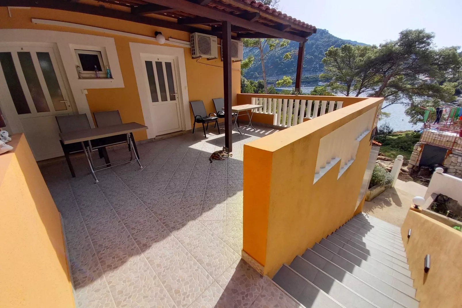 Apartments Vinko Mljet- One-Bedroom Apartment with Terrace (A5)-Outdoor