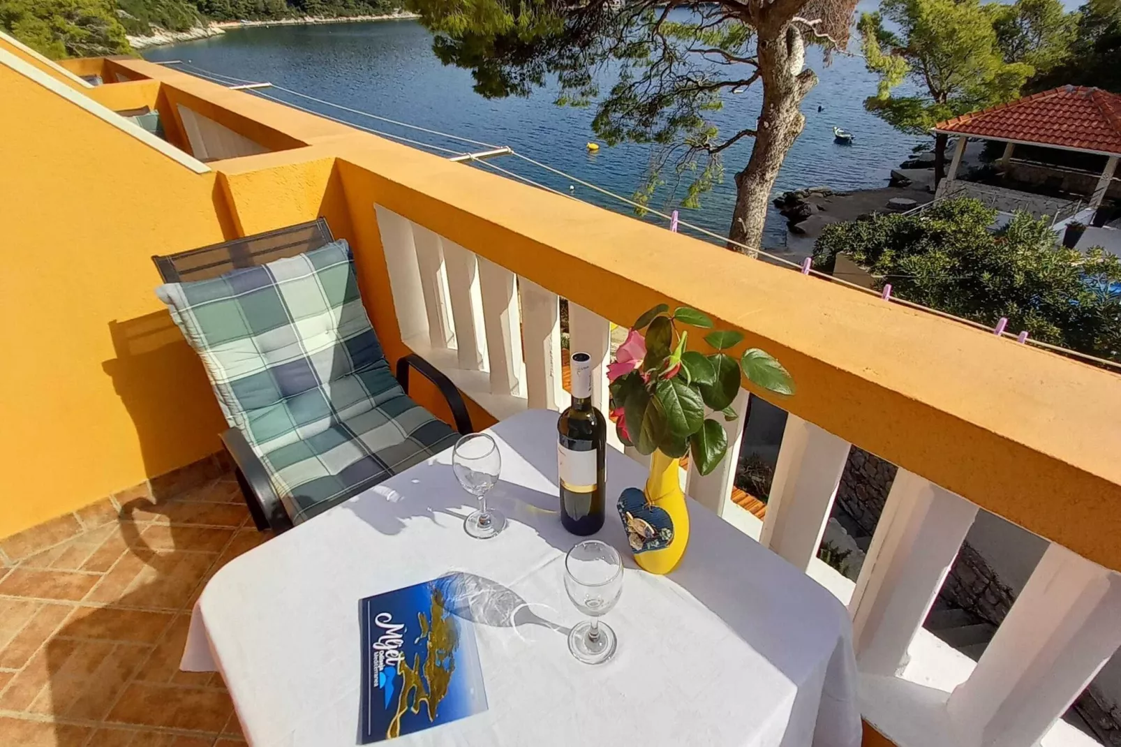 Apartments Vinko Mljet- One-Bedroom Apartment with Terrace (A5)-View