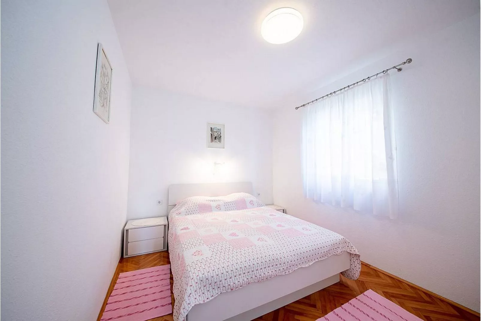 Apartments Magdalena - Standard Apartment with Terrace and Sea View (A2)-Schlafzimmer