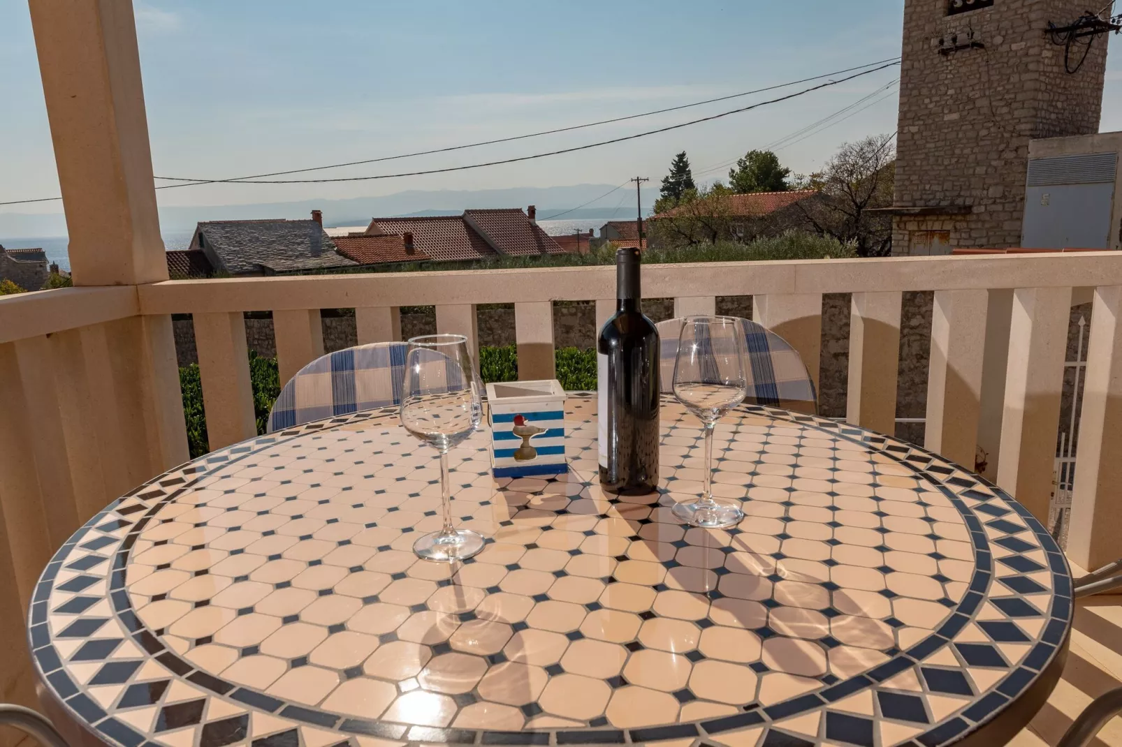Apartments Magdalena - Apartment with Sea View and Terrace (A3)-Terrace