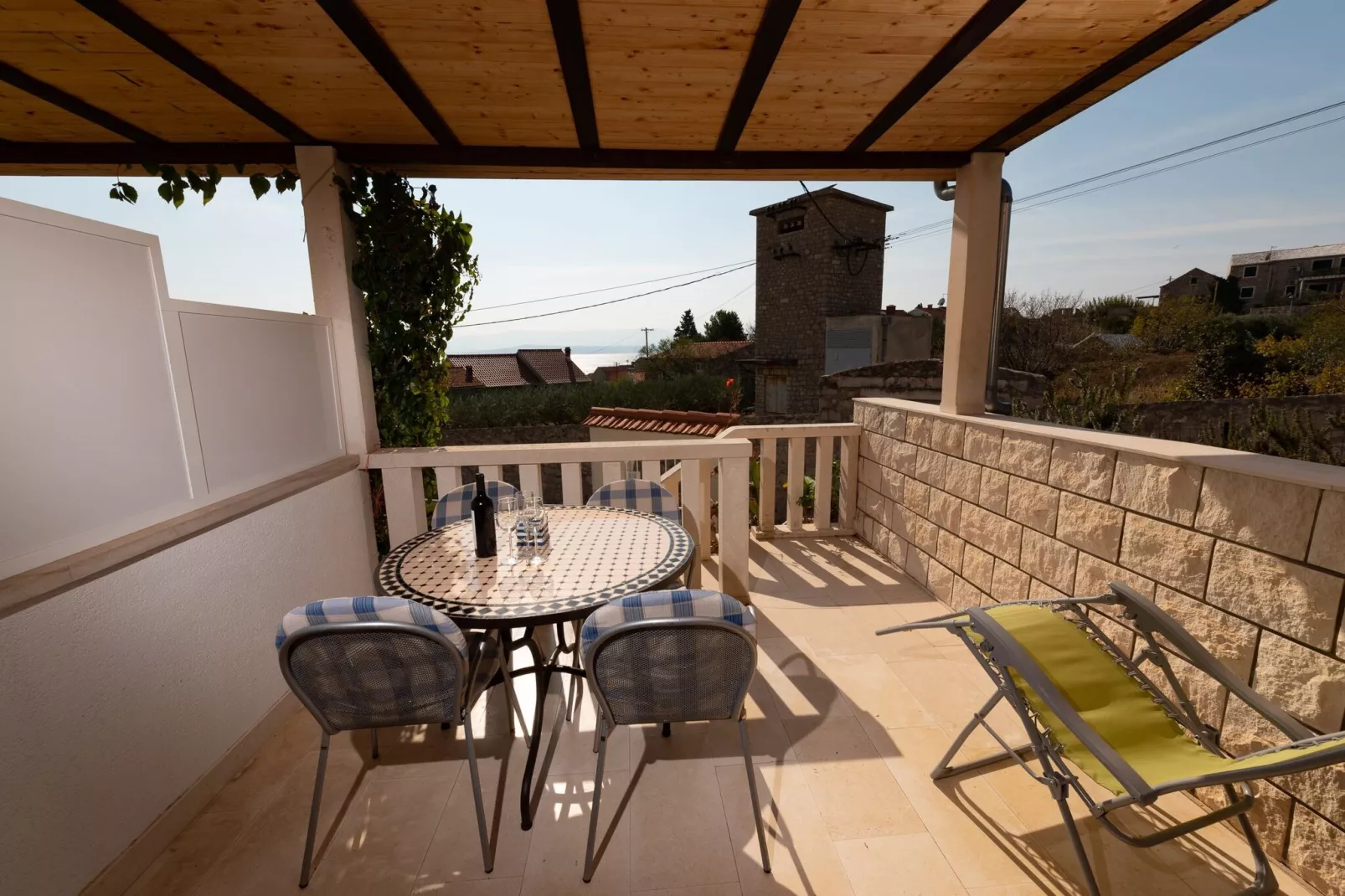 Apartments Magdalena - Apartment with Sea View and Terrace (A3)-Terrace