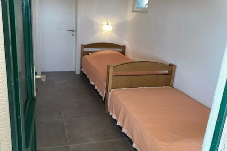 Holiday Home Oliva - Holiday House with Terrace and Sea View-Schlafzimmer