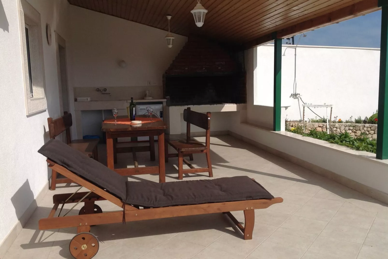 Holiday Home Oliva - Holiday House with Terrace and Sea View-Terrasse