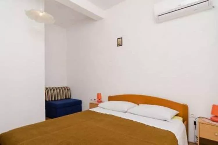 Apartments Felix Mljet - Studio with Balcony (Felix)-Bedroom