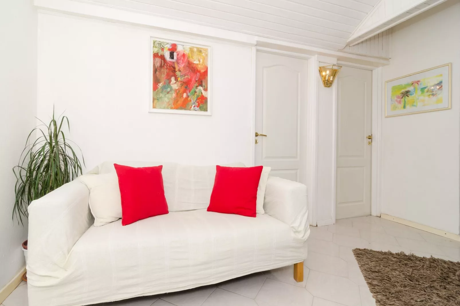 Apartment Emma - Two Bedroom Apartment with Balcony and Sea View-Bedroom