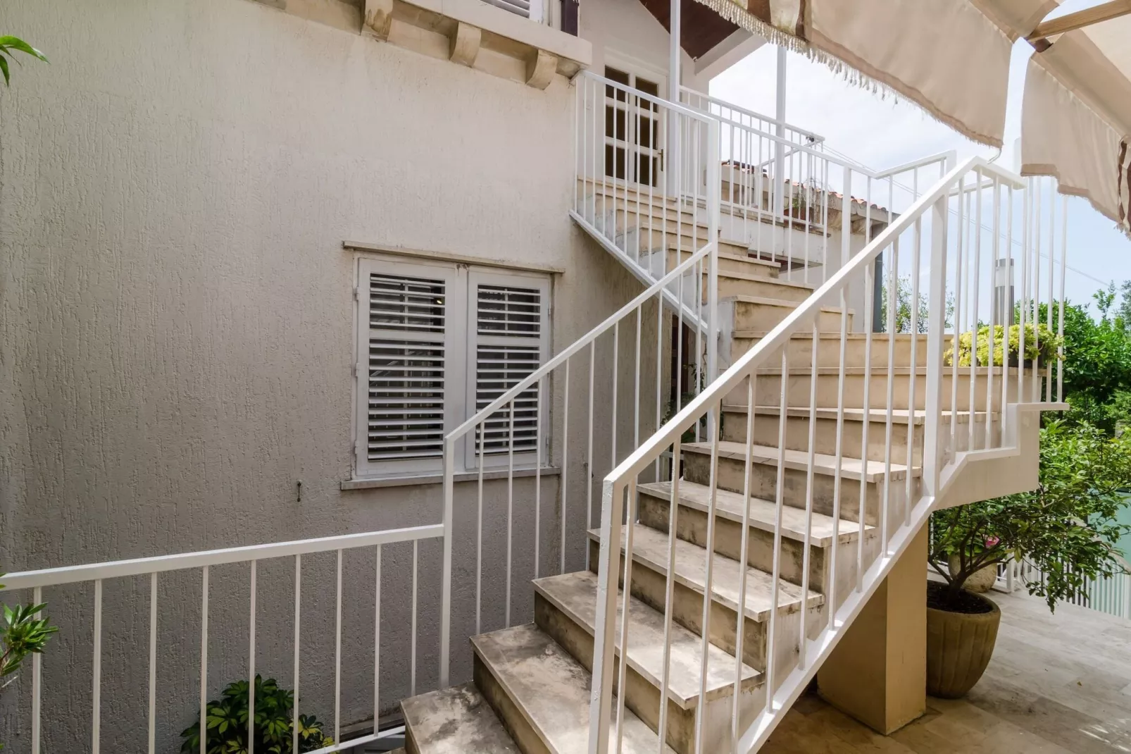 Apartment Emma - Two Bedroom Apartment with Balcony and Sea View-Outdoor