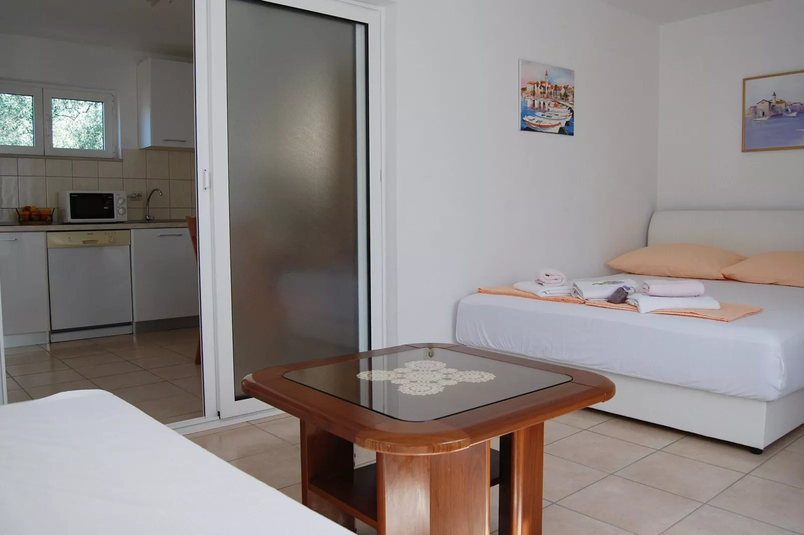 Apartment Lili- One Bedroom Apartment with Terrace (ST)-Chambre