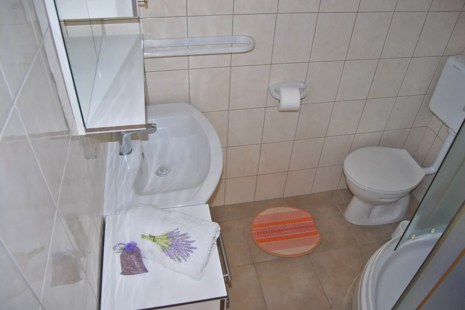 Apartment Lili- One Bedroom Apartment with Terrace (ST)-Salle de bain