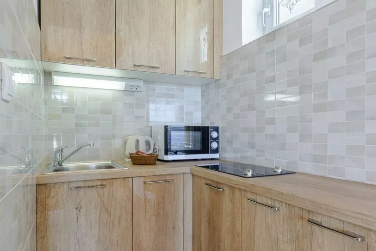 Rooms Sani - Double Room with Terrace and Sea View (S1)