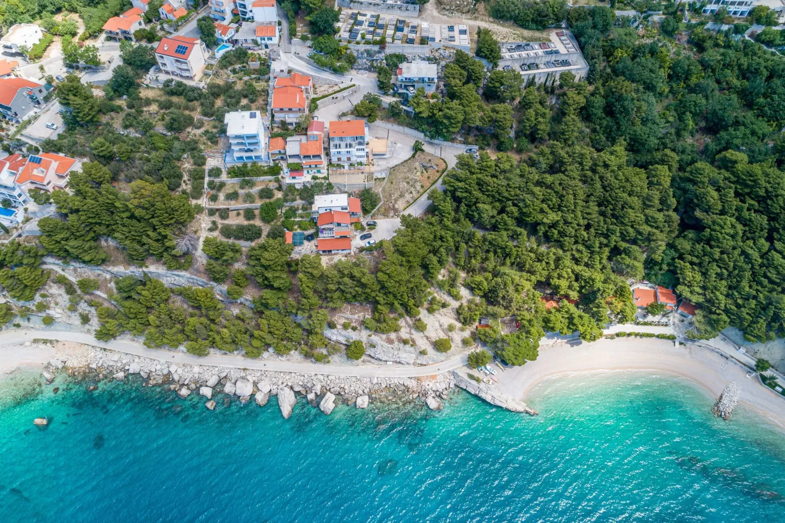 Rooms Sani - Double Room with Terrace and Sea View (S1)-Outdoor