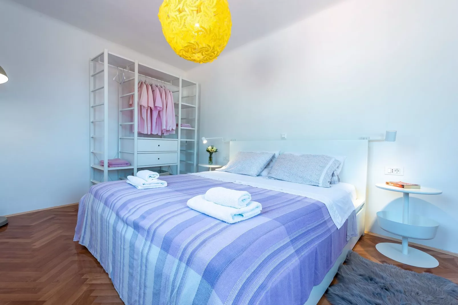 Apartment Simović - Two Bedroom Apartment with City View-Bedroom