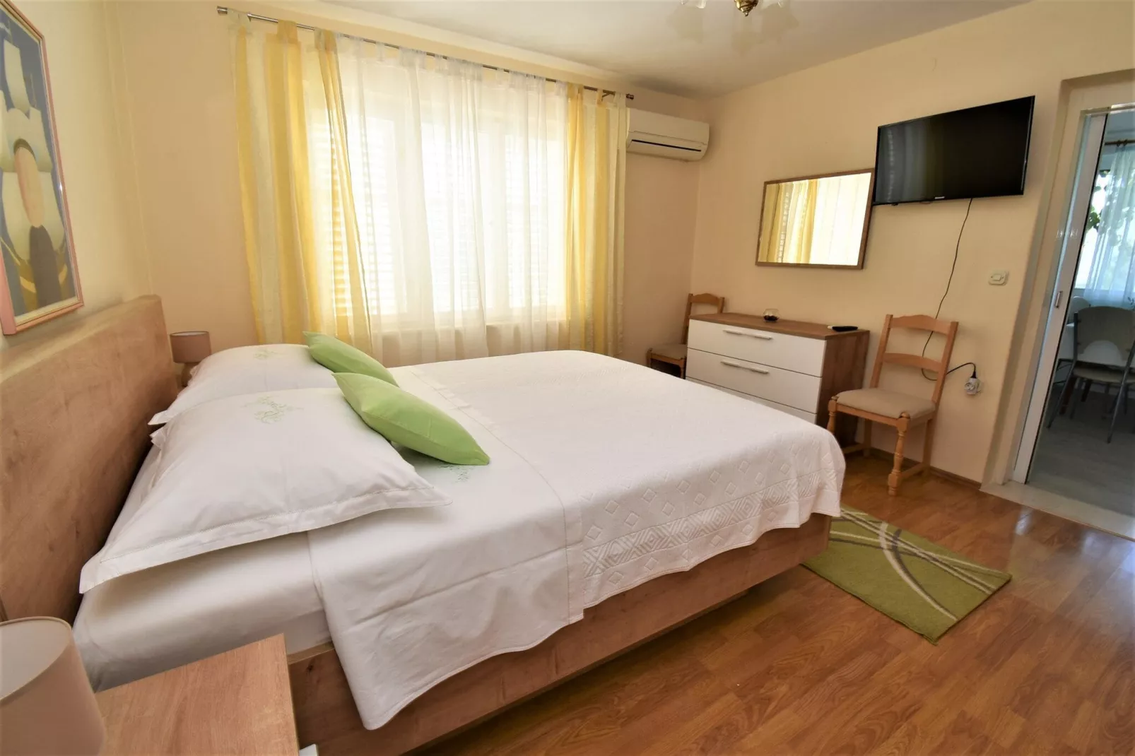 Guest House Kanjuo - Studio Apartment with Terrace and Garden View-Bedroom