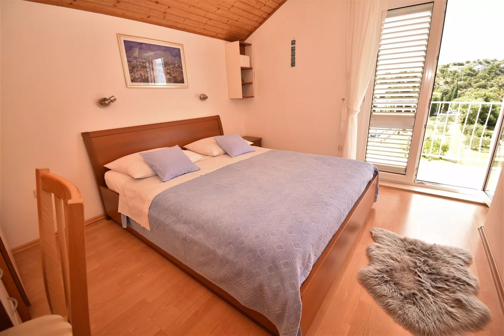 Guest House Kanjuo - Two Bedroom Apartment with Terrace and Garden View-Bedroom