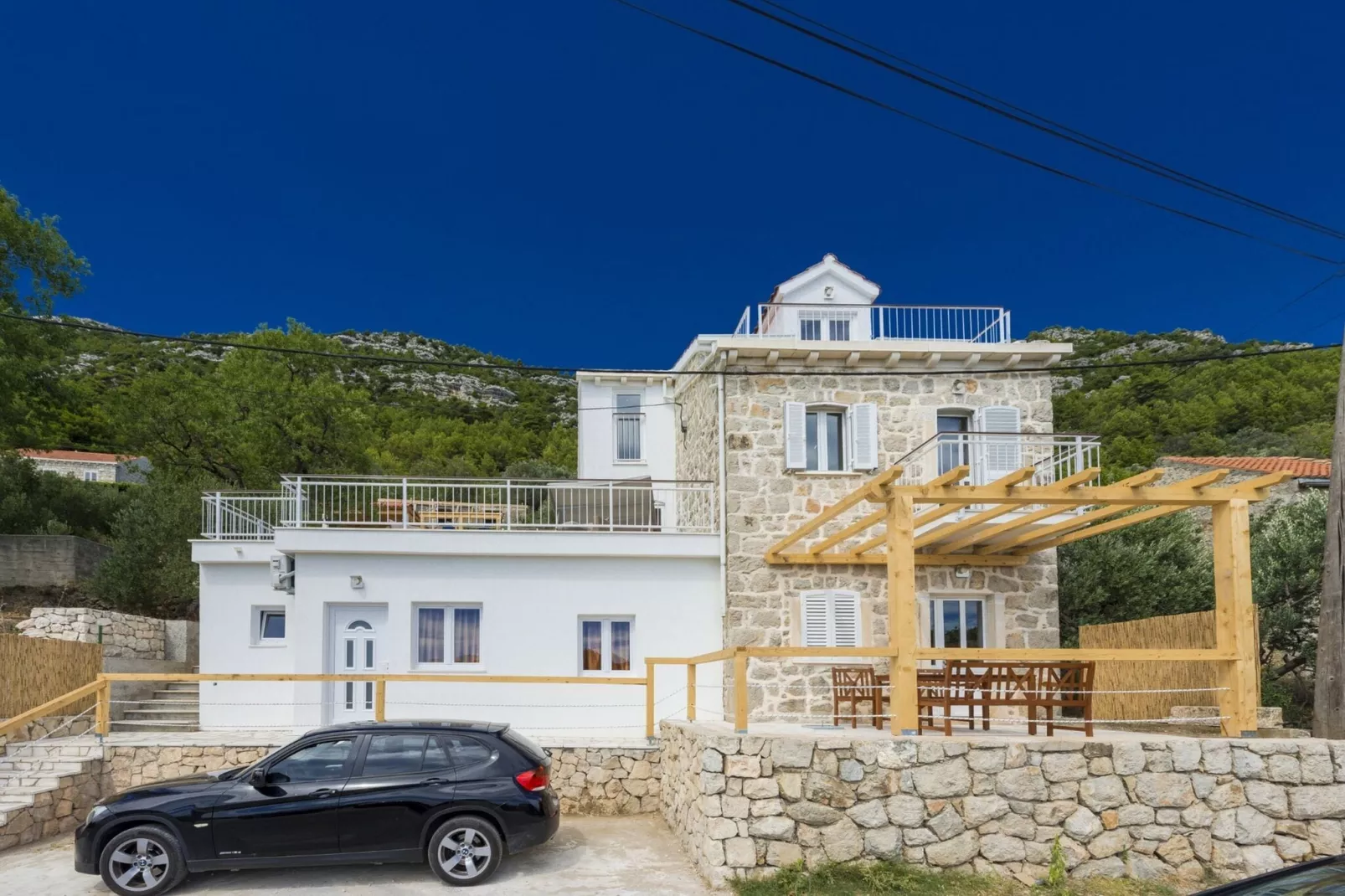 Villa Dundo Pero - Four Bedroom Villa with Swimming Pool and Sea View-Außenbereich