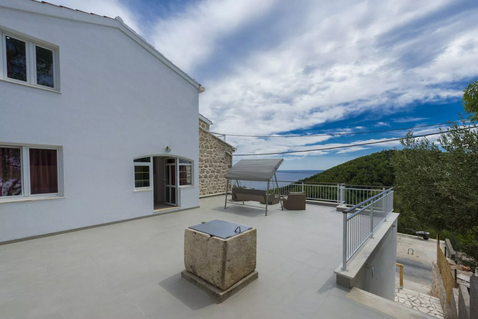 Villa Dundo Pero - Four Bedroom Villa with Swimming Pool and Sea View-Terrasse