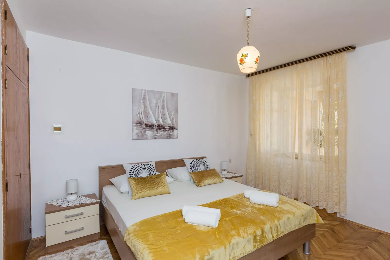 Sunset Bay Room - Double Room with Terrace and Partial Sea View-Schlafzimmer