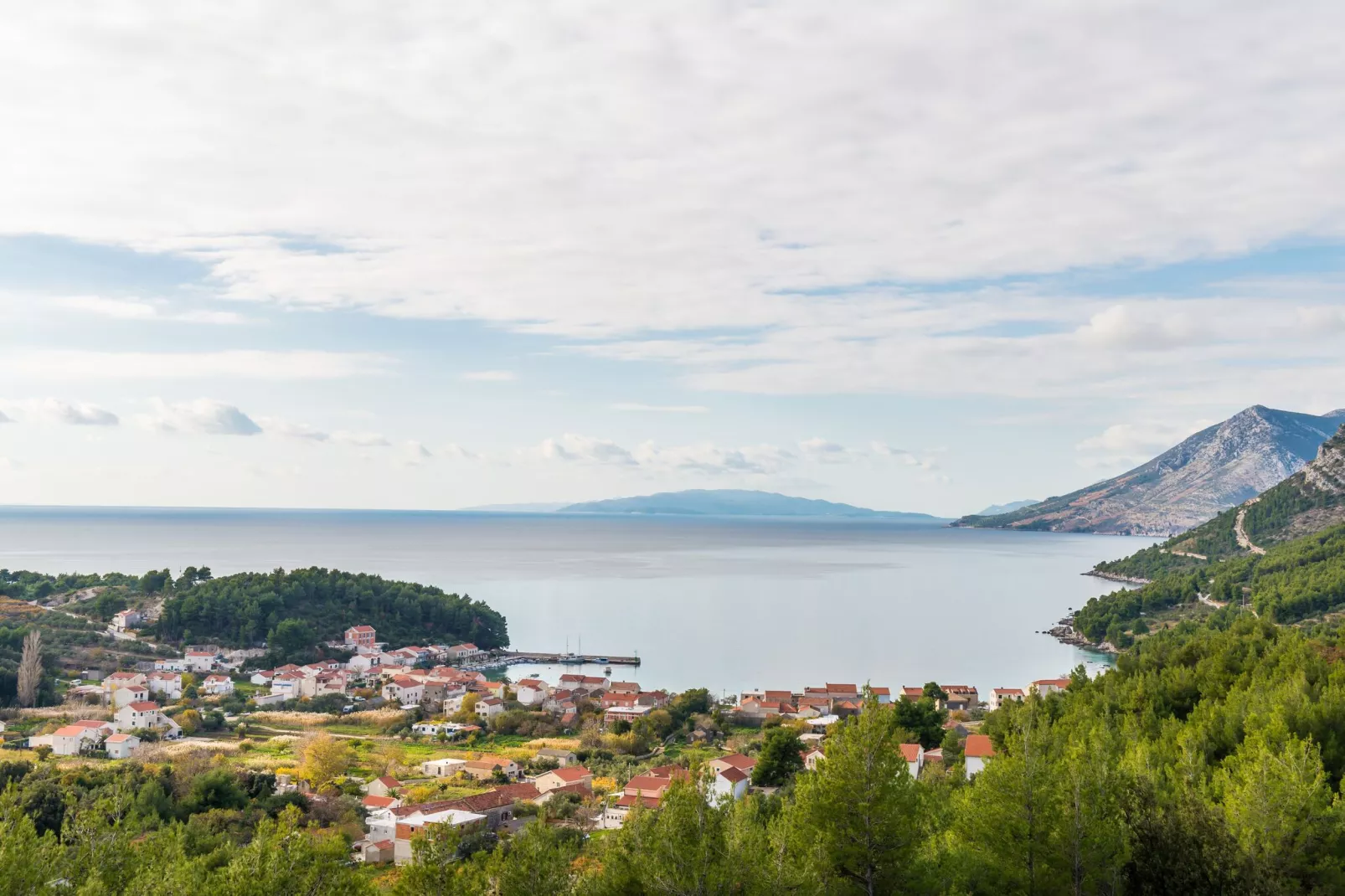 Villa Nives - Three-Bedroom Villa with Terrace and Sea View-View