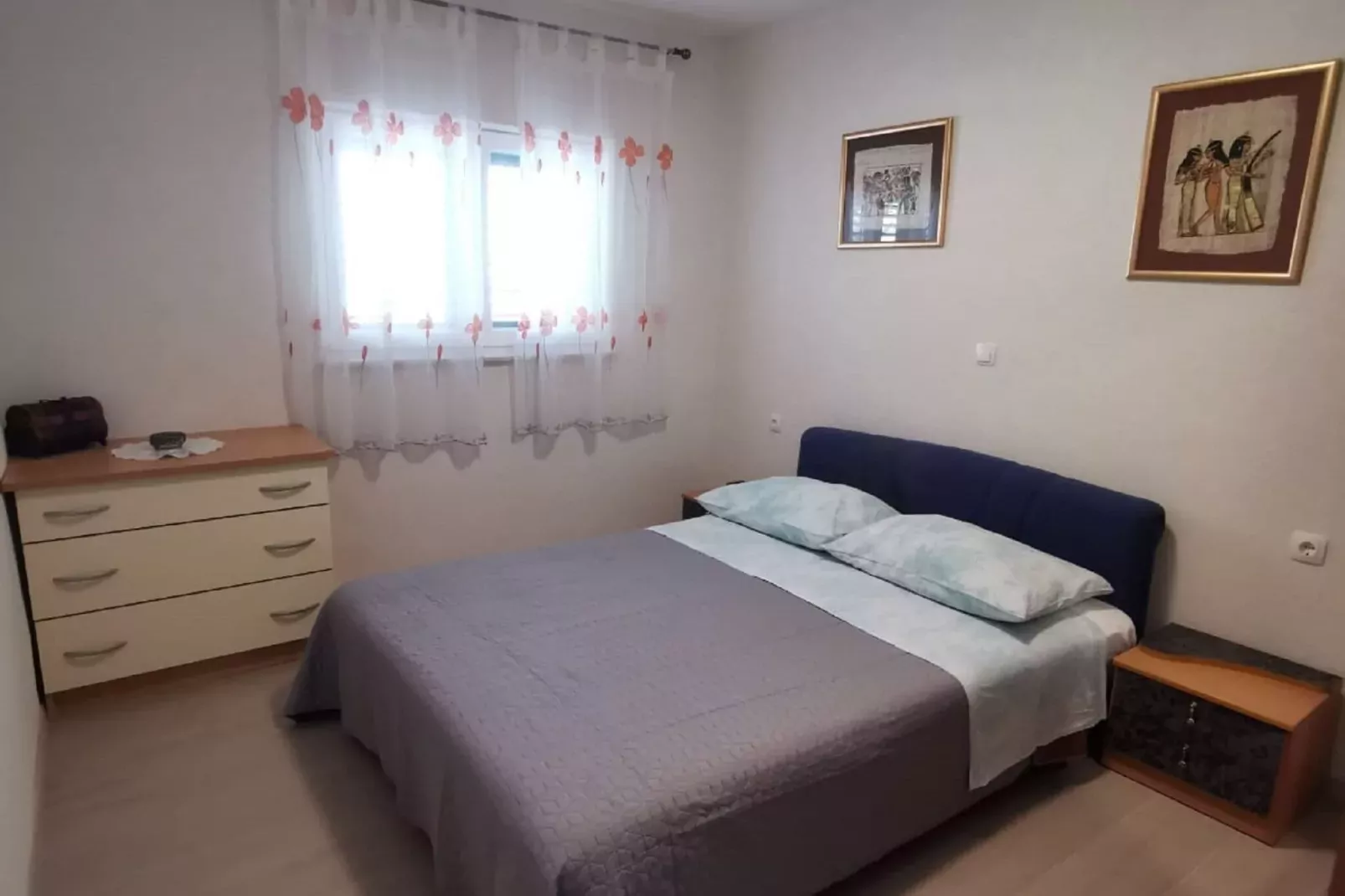 Apartment Nera (ST) - Two-Bedroom Apartment with Sea View-Bedroom