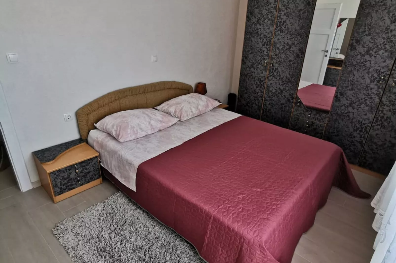 Apartment Nera (ST) - Two-Bedroom Apartment with Sea View-Bedroom