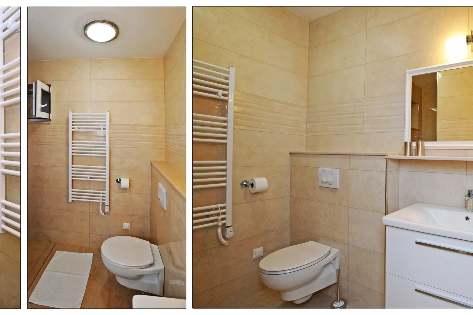 Nika Family Apartments - Deluxe Studio Apartment with Terrace and Sea View (A1)-Bathroom