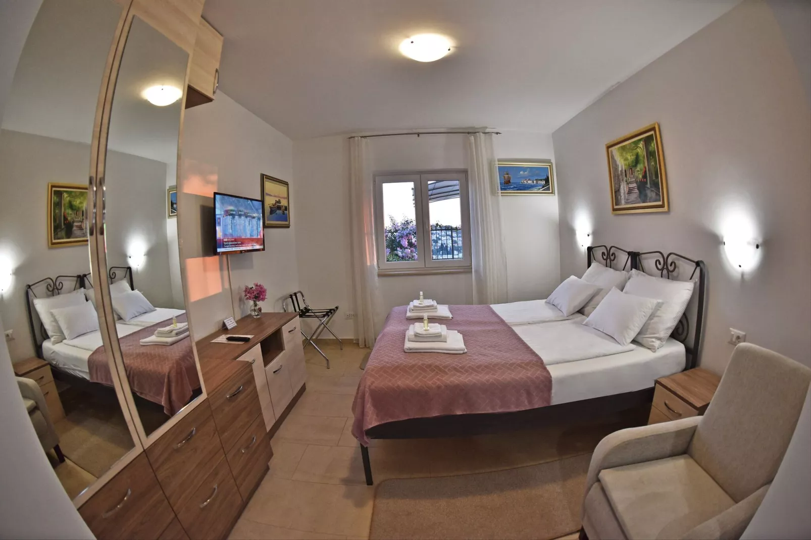 Nika Family Apartments - Standard Studio Apartment with Side Terrace and Partial Sea View (A2)-Intérieur