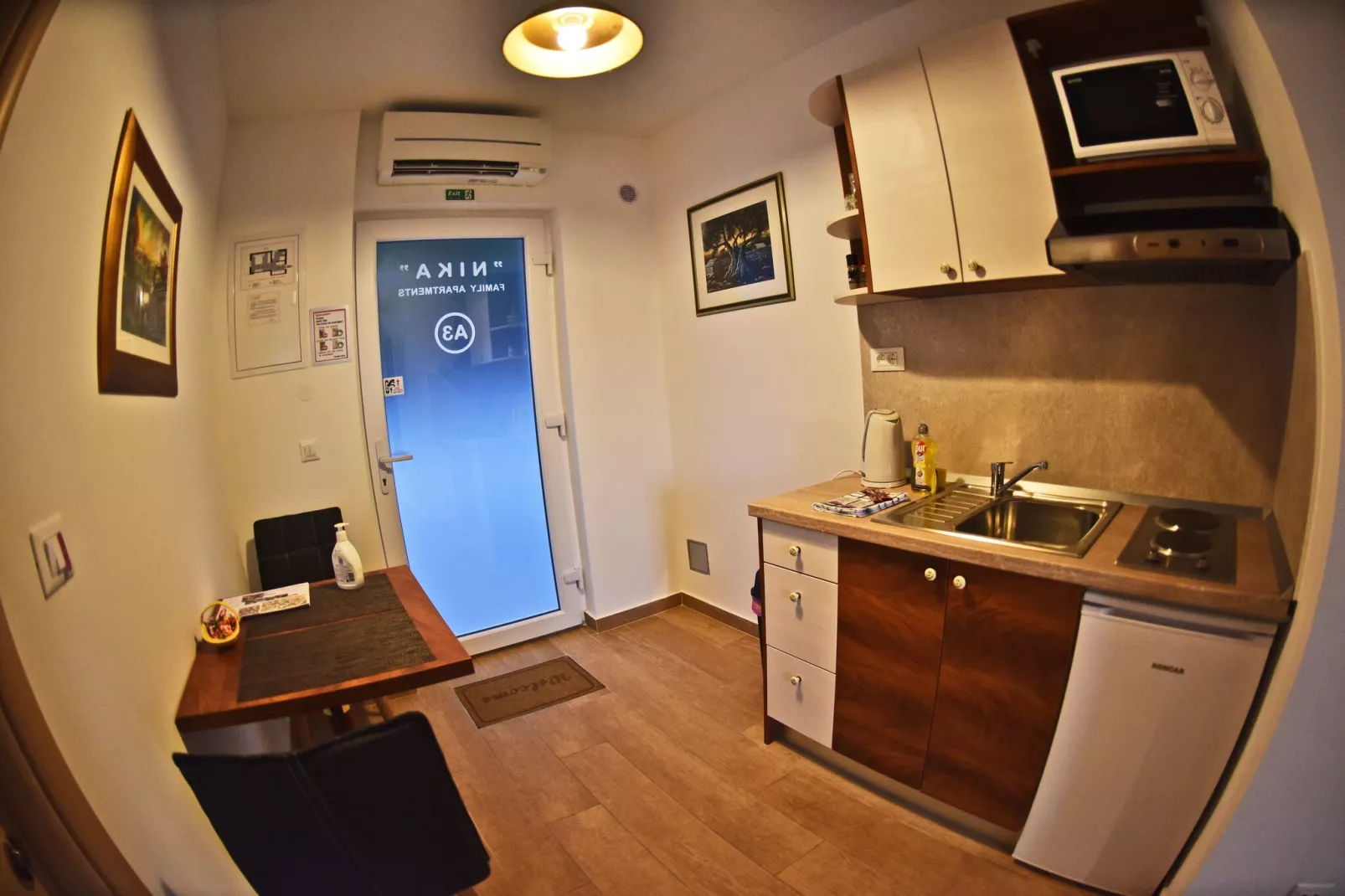Nika Family Apartments - Superior Studio Apartment with Balcony and Sea View (A3)-Indoor