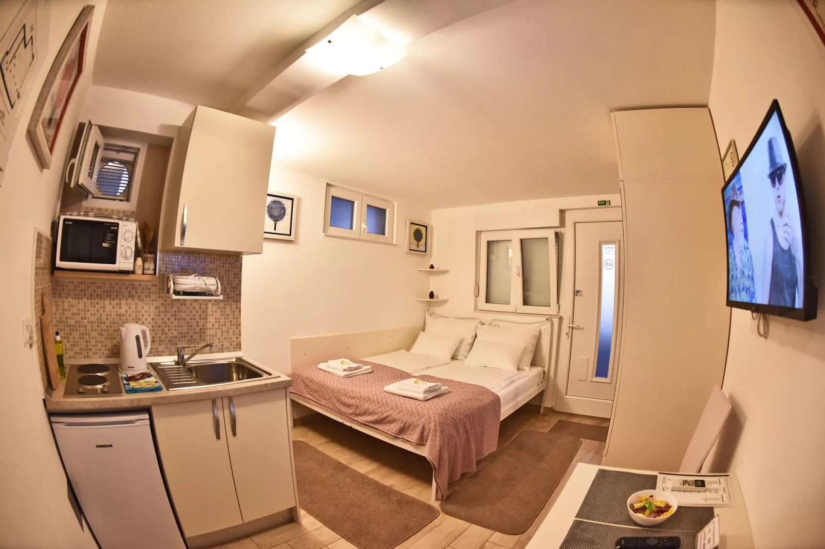 Nika Family Apartments - Basic Studio Apartment with External Terrace and Sea View (A5)-Innen