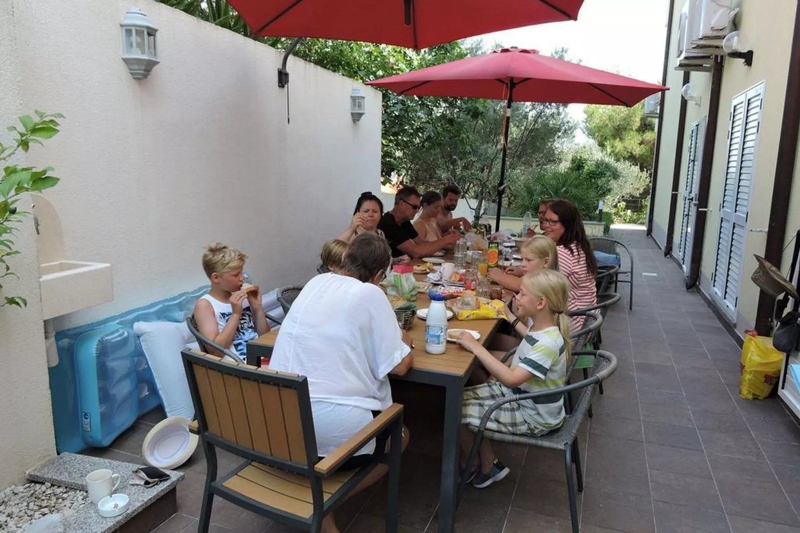 Apartments Villa Moonlight - Two Bedroom Apartment with Sea View Terrace(Family)-Terrace